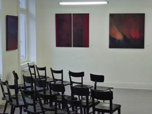 Ausstellungsrundgang in den Ateliers der wfk